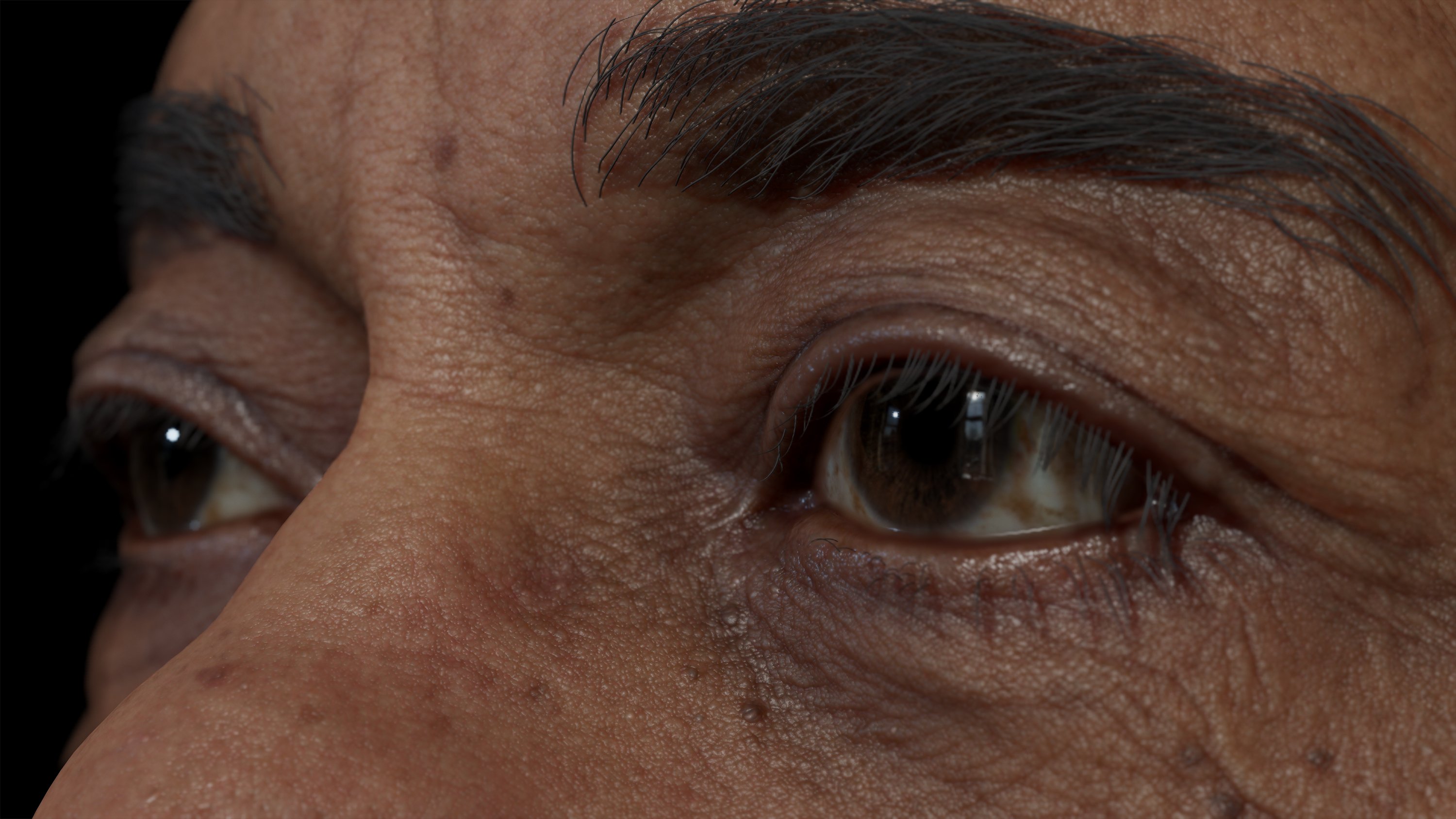 Head Eyes 3d shader model